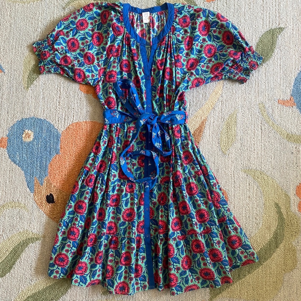 PF x Pencil & Paper Co. I Vineyard Walks Dress I Wallflower Green Ash